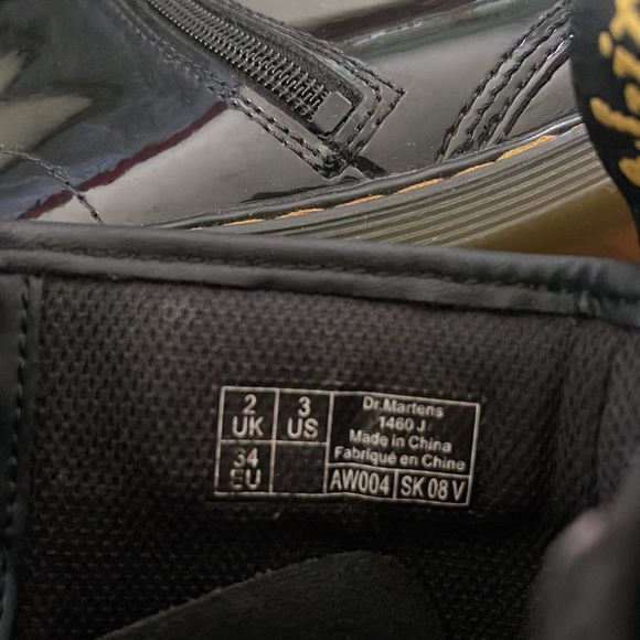 Dr. MARTENS womens Boots size 3” - Picture 9 of 14